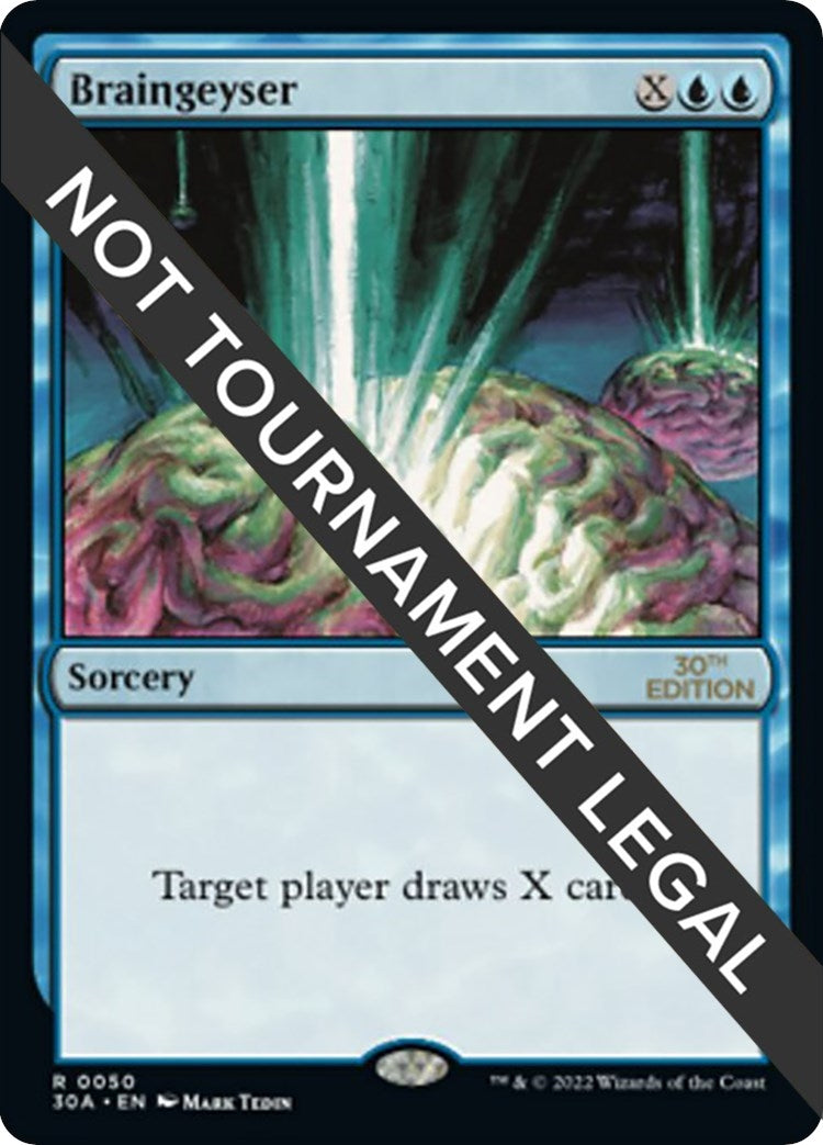 Braingeyser (50) [30A] - MTG Single