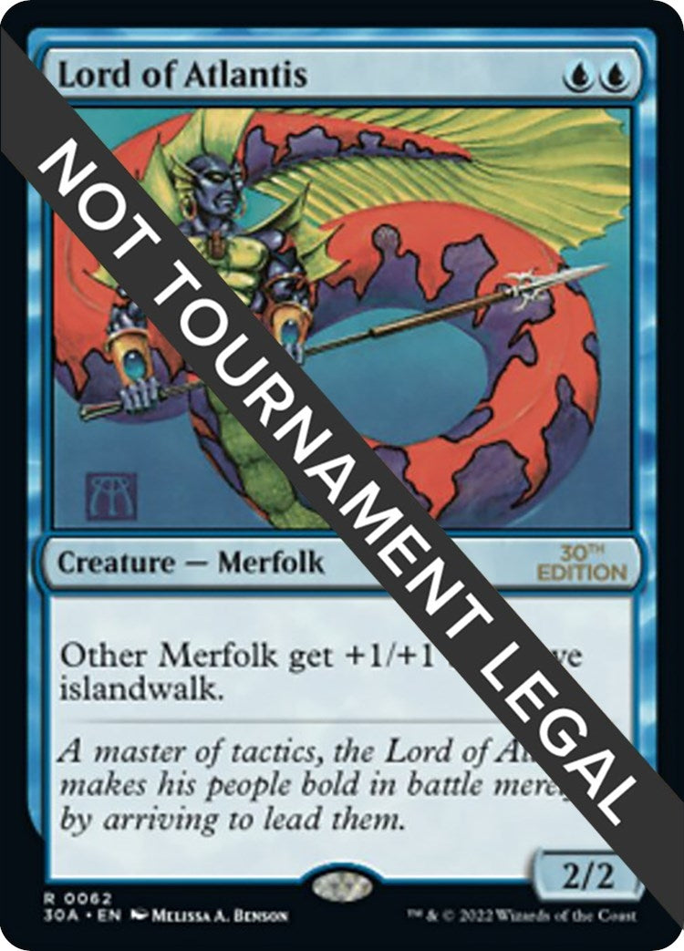 Lord of Atlantis (62) [30A] - MTG Single