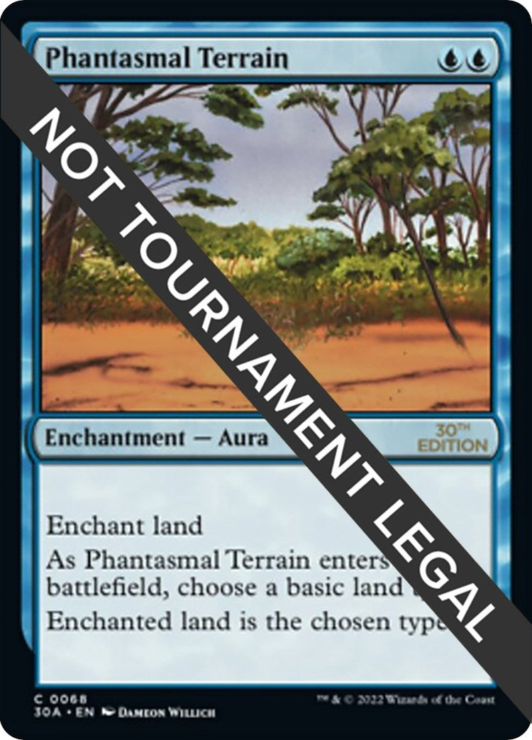 Phantasmal Terrain (68) [30A] - MTG Single