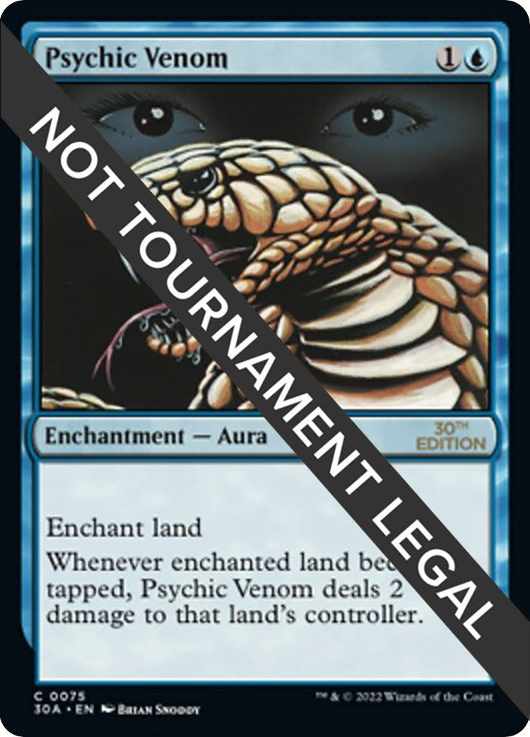 Psychic Venom (75) [30A] - MTG Single