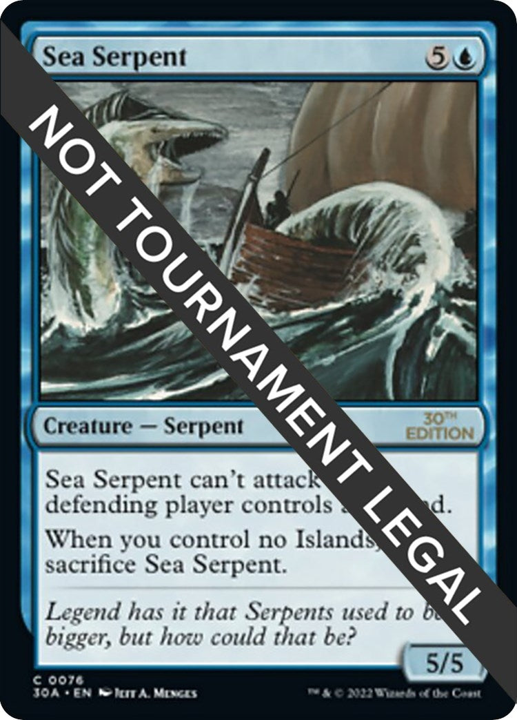 Sea Serpent (76) [30A] - MTG Single