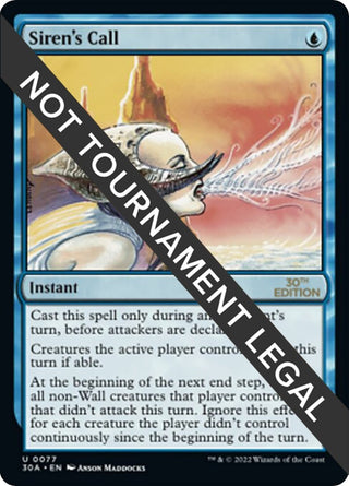 Siren’s Call (77) [30A] - MTG Single