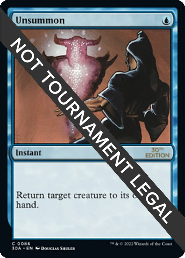 Unsummon (86) [30A] - MTG Single