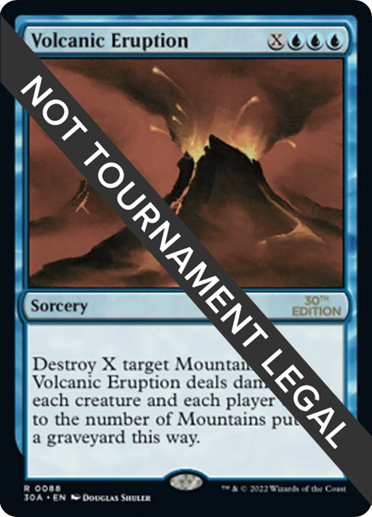 Volcanic Eruption (88) [30A] - MTG Single