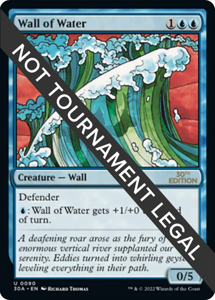 Wall of Water (90) [30A] - MTG Single