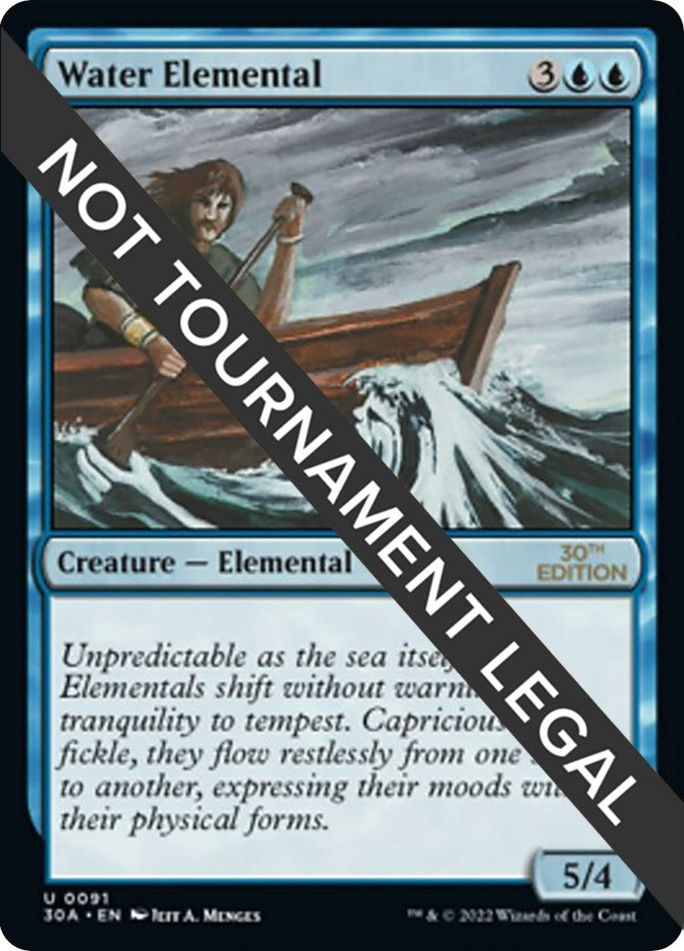 Water Elemental (91) [30A] - MTG Single