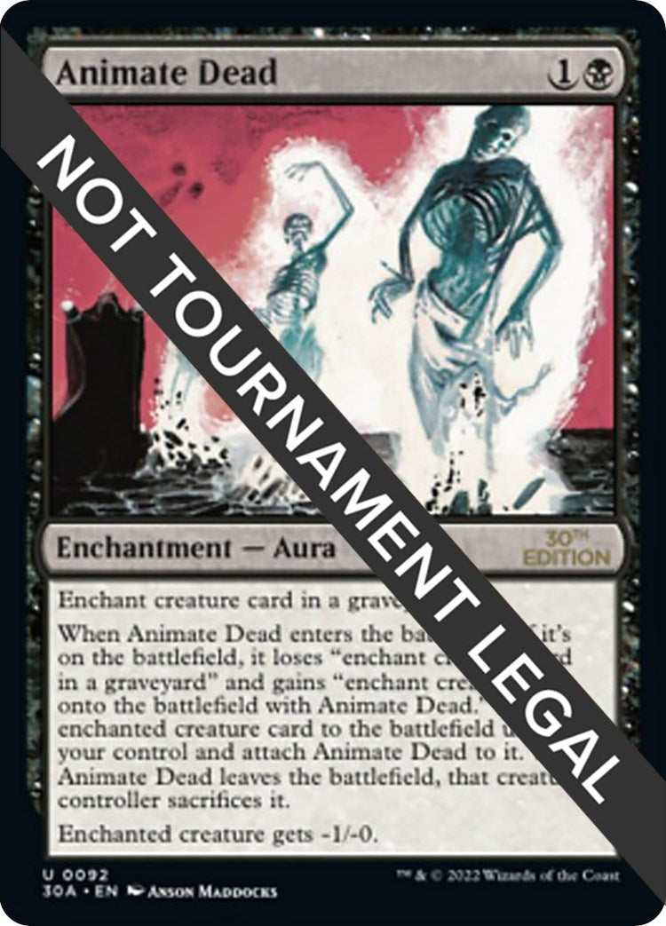 Animate Dead (92) [30A] - MTG Single