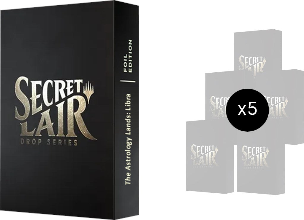 Secret Lair Drop: Astrology Lands (Libra) Bundle - Traditional Foil Edition [SLD] - MTG Sealed