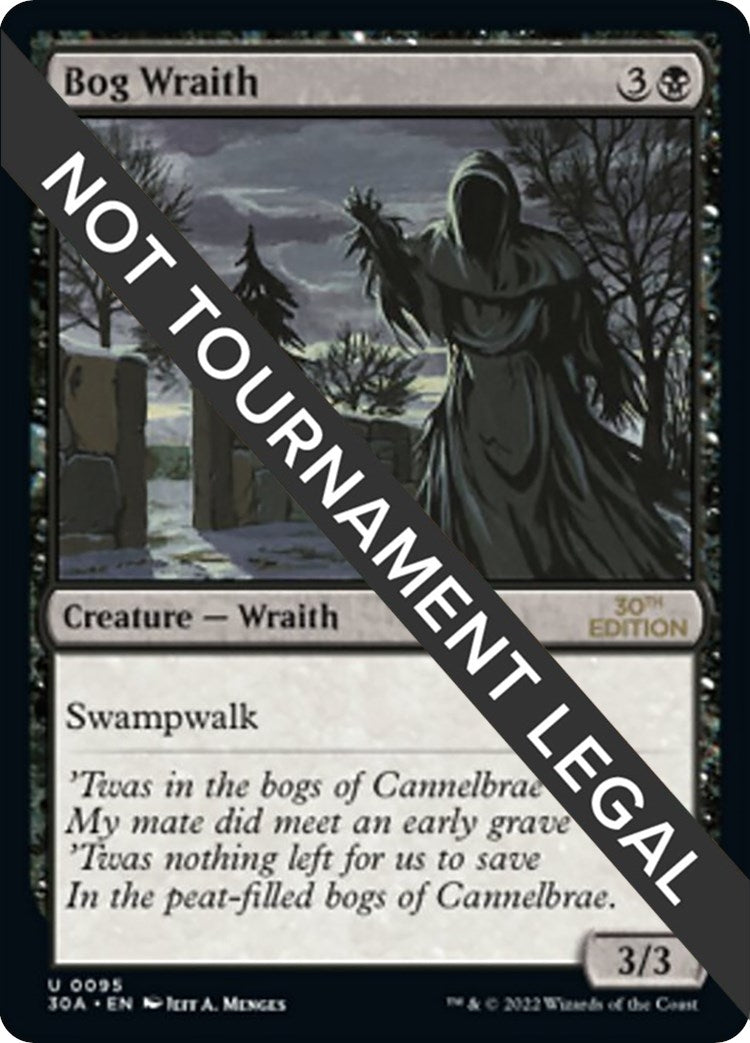 Bog Wraith (95) [30A] - MTG Single