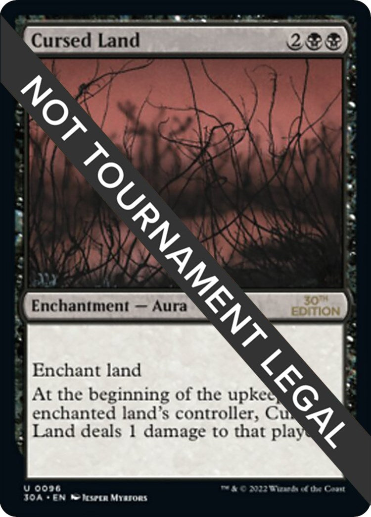 Cursed Land (96) [30A] - MTG Single