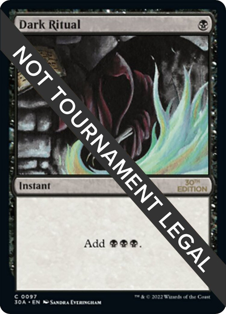 Dark Ritual (97) [30A] - MTG Single