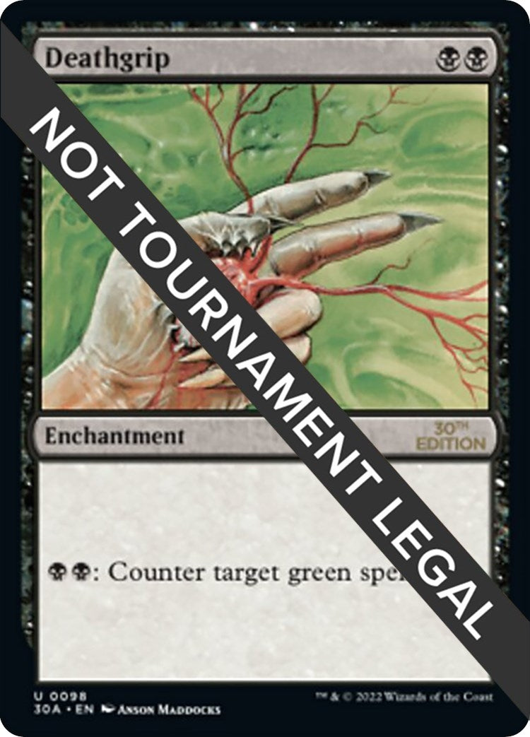 Deathgrip (98) [30A] - MTG Single