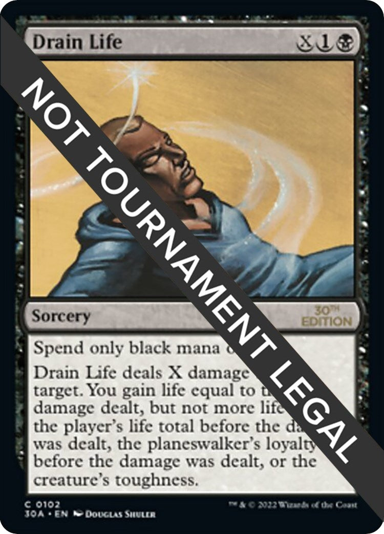 Drain Life (102) [30A] - MTG Single