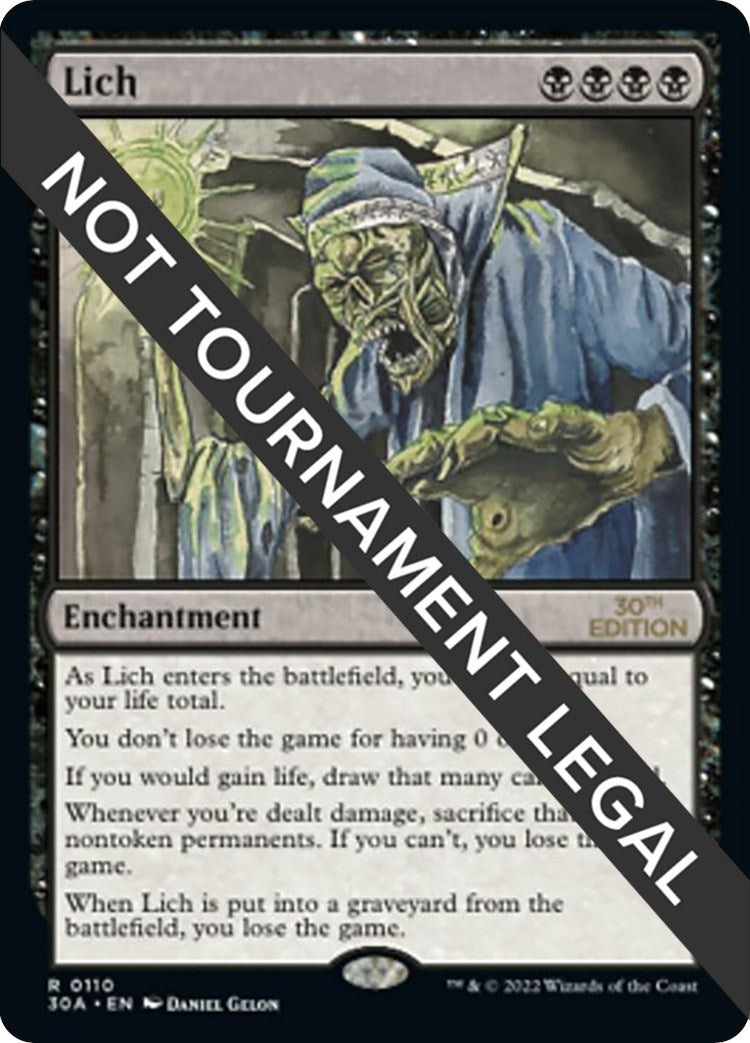 Lich (110) [30A] - MTG Single
