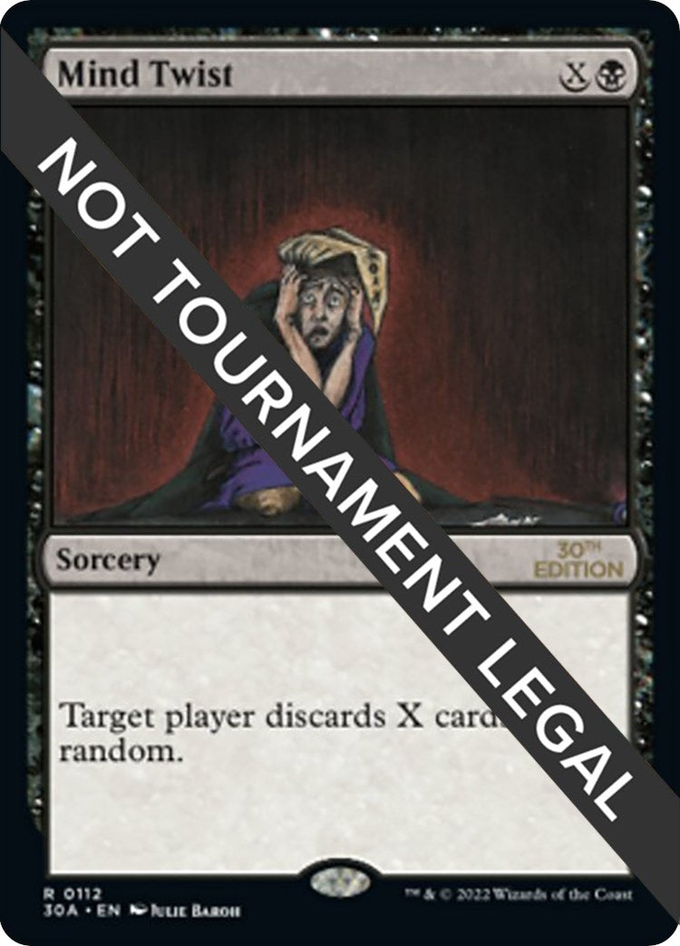 Mind Twist (112) [30A] - MTG Single