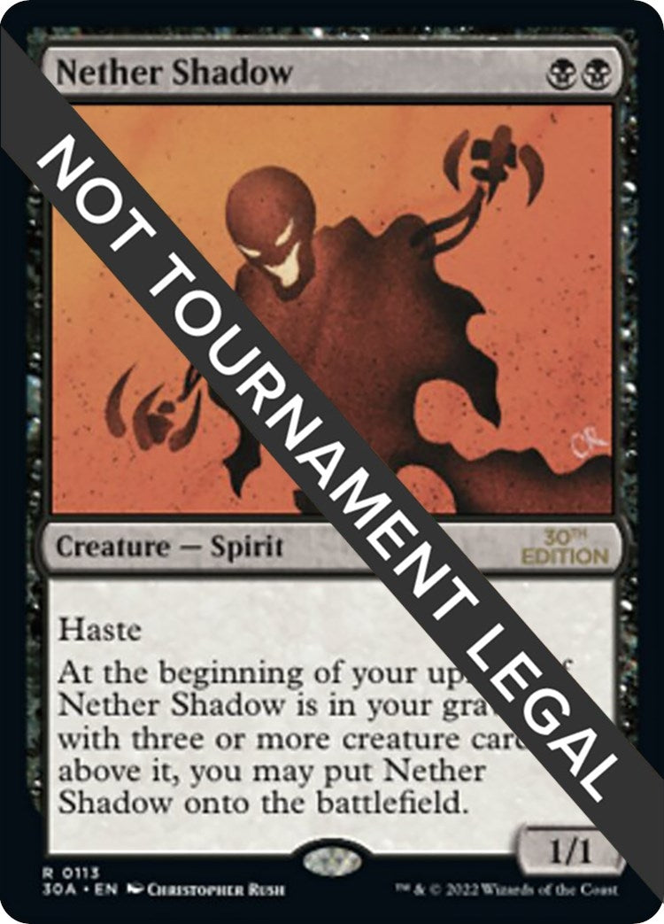 Nether Shadow (113) [30A] - MTG Single