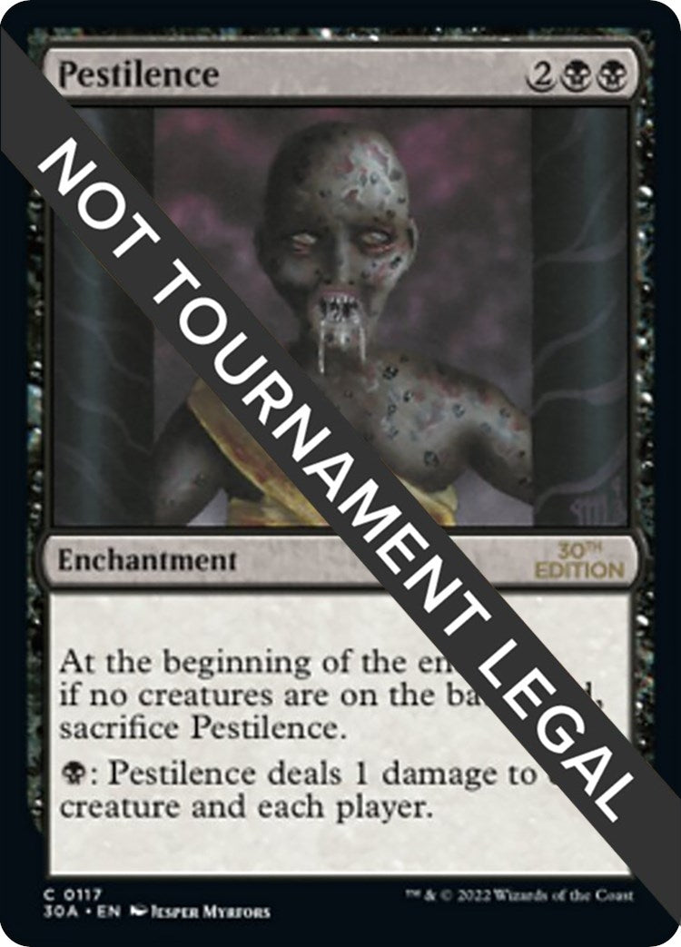 Pestilence (117) [30A] - MTG Single
