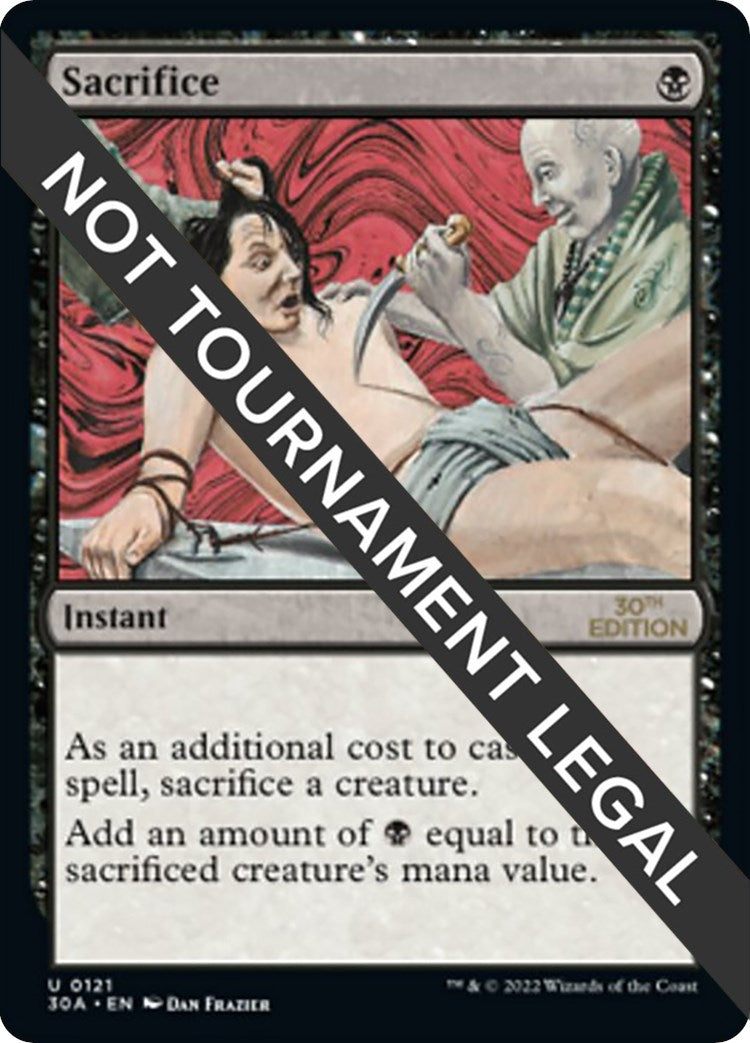 Sacrifice (121) [30A] - MTG Single
