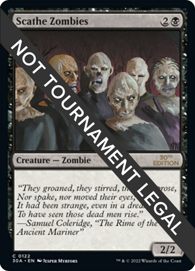 Scathe Zombies (122) [30A] - MTG Single