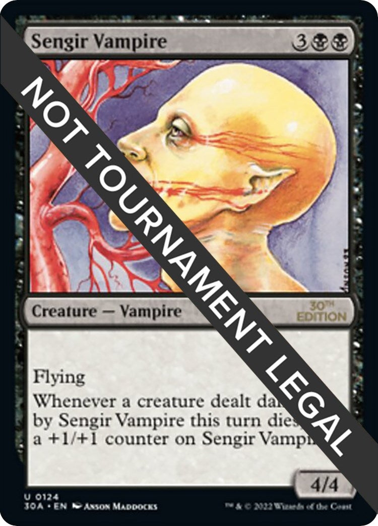 Sengir Vampire (124) [30A] - MTG Single