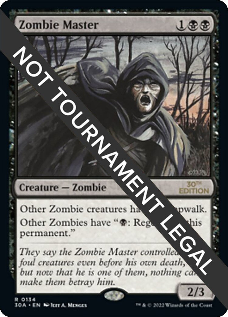 Zombie Master (134) [30A] - MTG Single