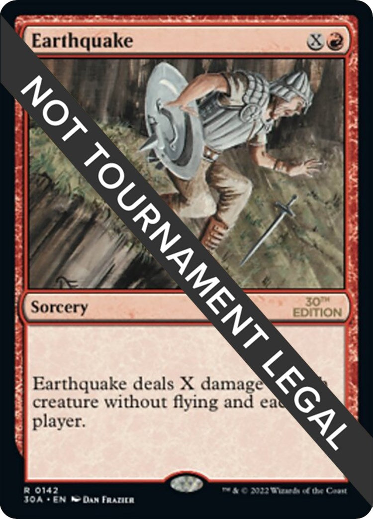Earthquake (142) [30A] - MTG Single
