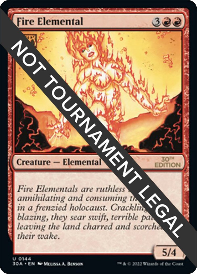 Fire Elemental (144) [30A] - MTG Single