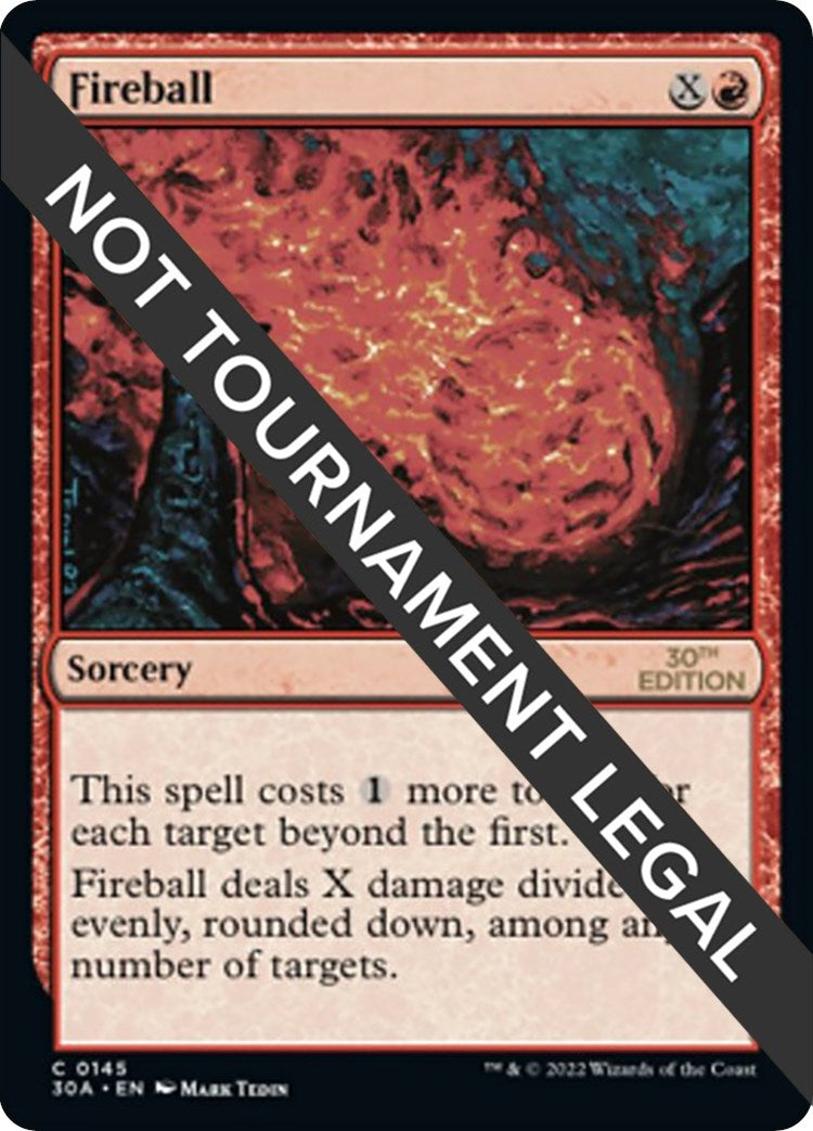 Fireball (145) [30A] - MTG Single