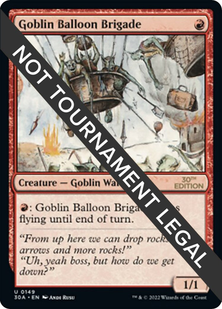 Goblin Balloon Brigade (149) [30A] - MTG Single