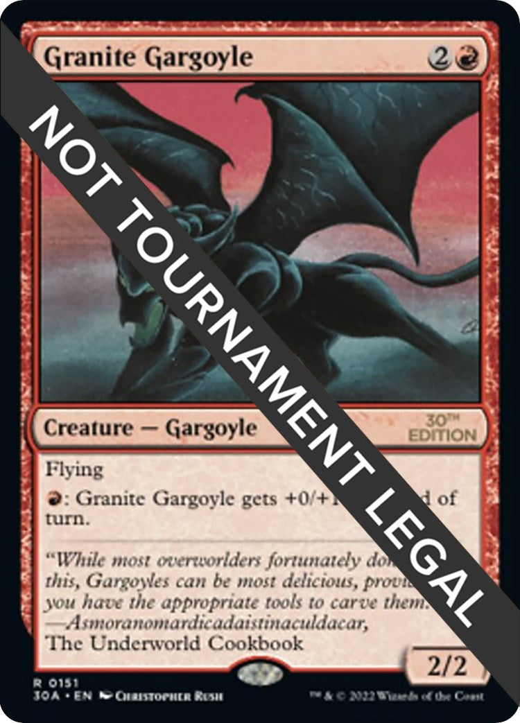 Granite Gargoyle (151) [30A] - MTG Single