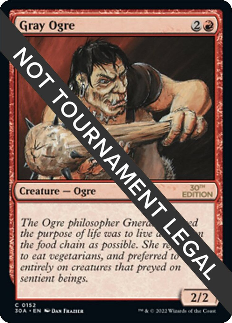 Gray Ogre (152) [30A] - MTG Single