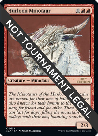 Hurloon Minotaur (154) [30A] - MTG Single