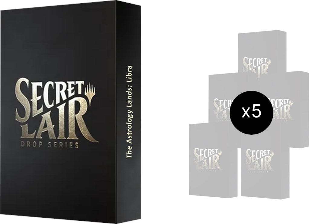 Secret Lair Drop: Astrology Lands (Libra) Bundle - Non-Foil Edition [SLD] - MTG Sealed