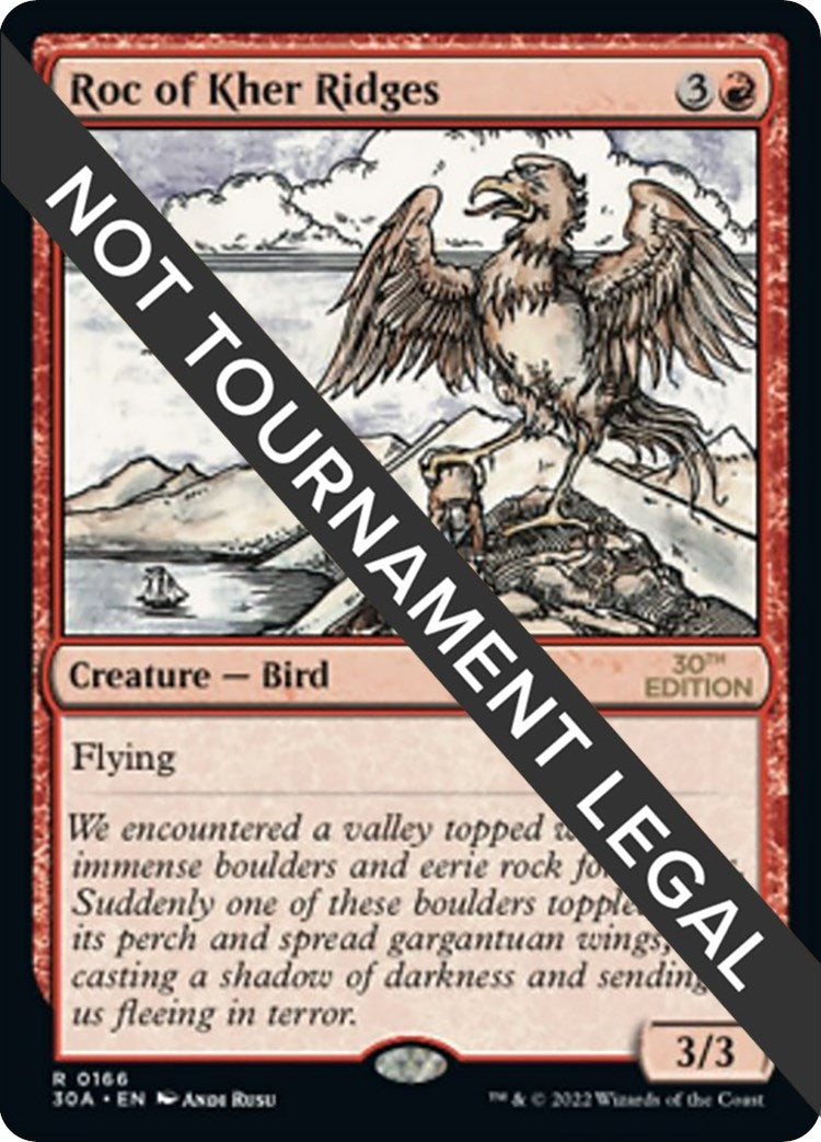 Roc of Kher Ridges (166) [30A] - MTG Single