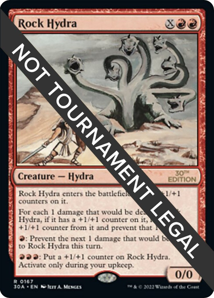 Rock Hydra (167) [30A] - MTG Single