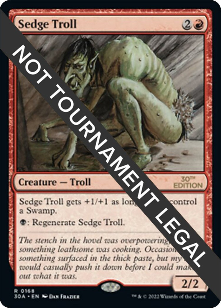 Sedge Troll (168) [30A] - MTG Single