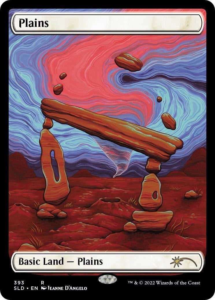 Plains (393) (393) [SLD] - MTG Single