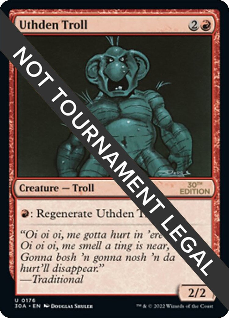 Uthden Troll (176) [30A] - MTG Single