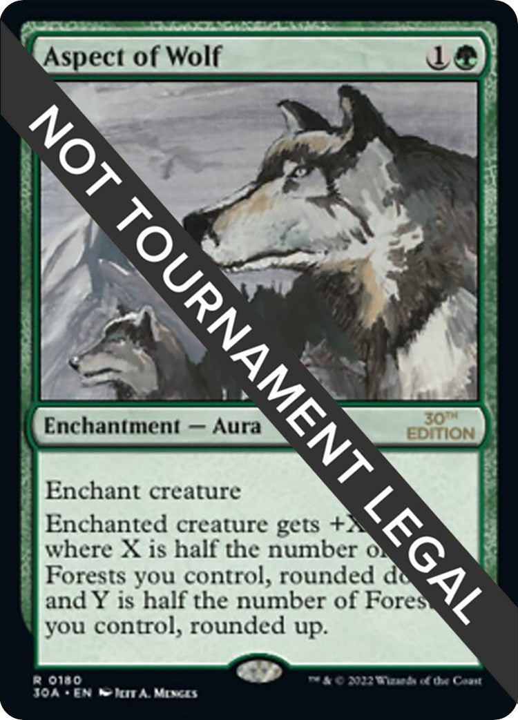 Aspect of Wolf (180) [30A] - MTG Single