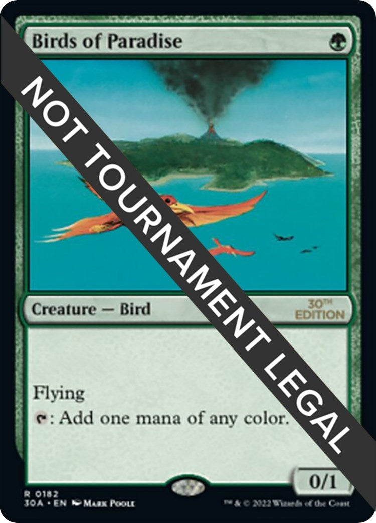 Birds of Paradise (182) [30A] - MTG Single