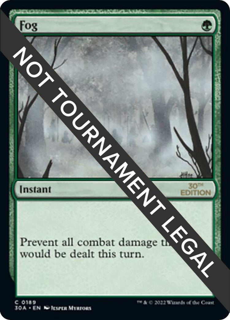 Fog (189) [30A] - MTG Single