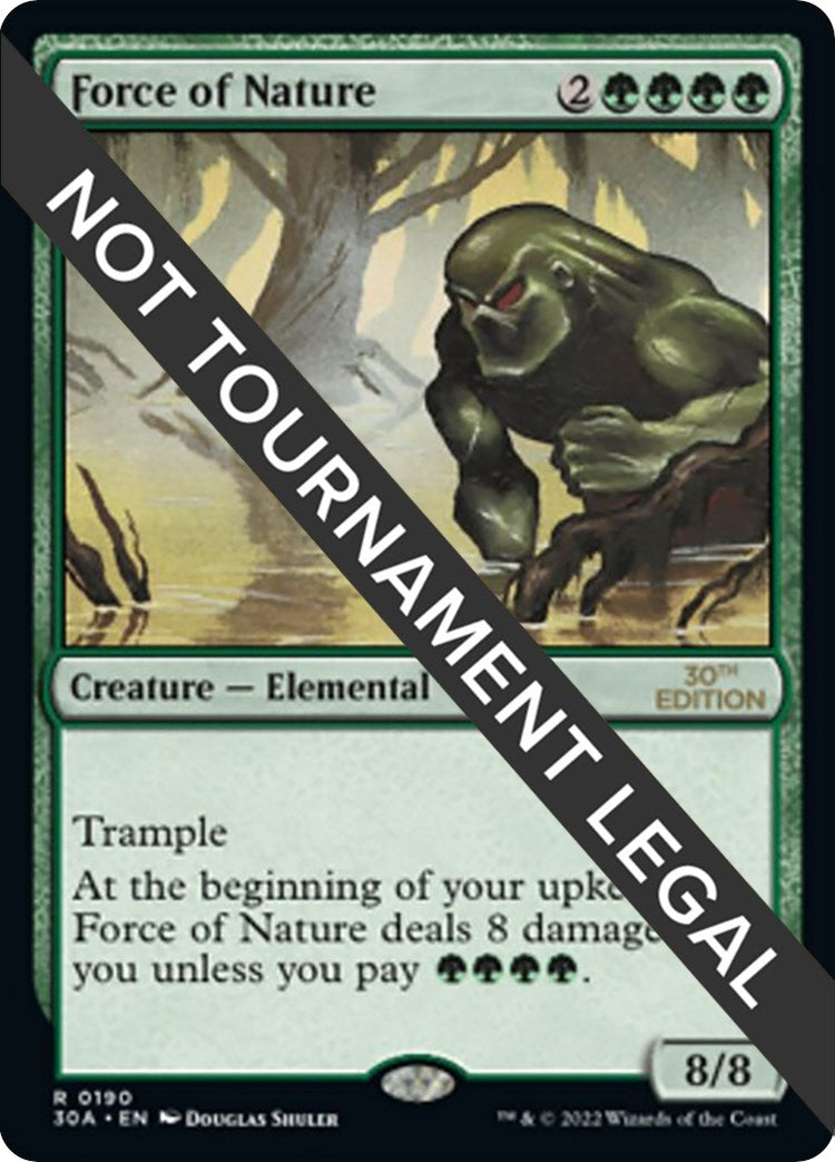Force of Nature (190) [30A] - MTG Single