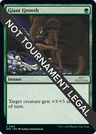 Giant Growth (193) [30A] - MTG Single