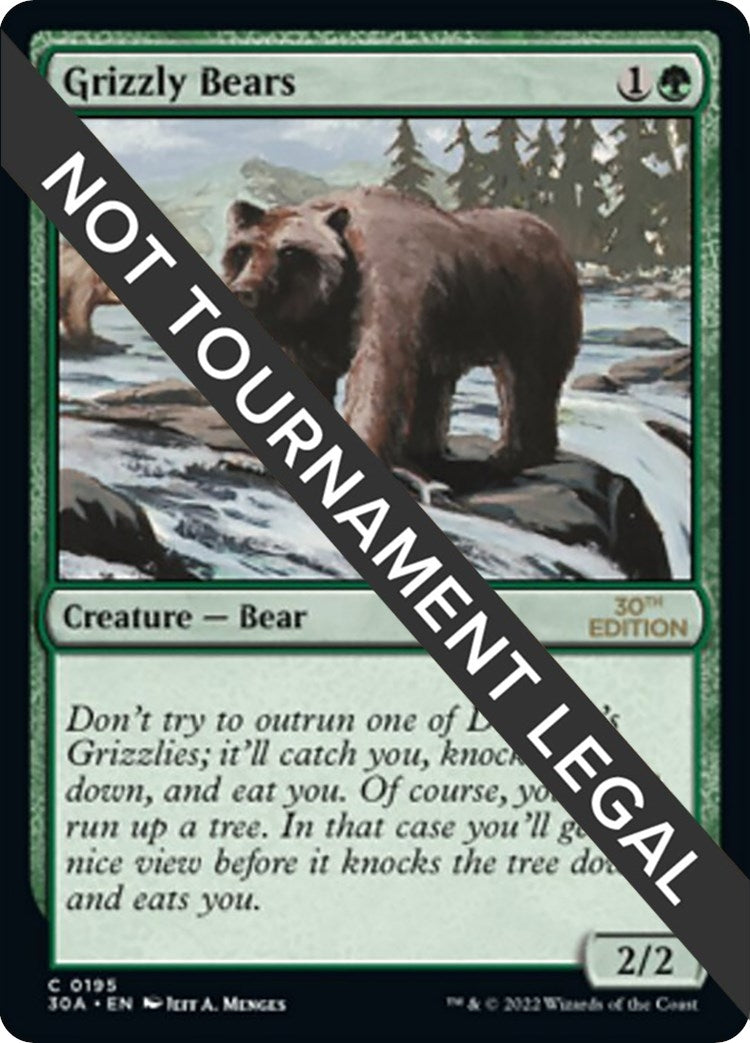 Grizzly Bears (195) [30A] - MTG Single
