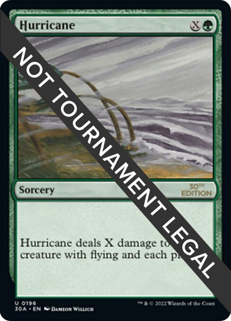 Hurricane (196) [30A] - MTG Single