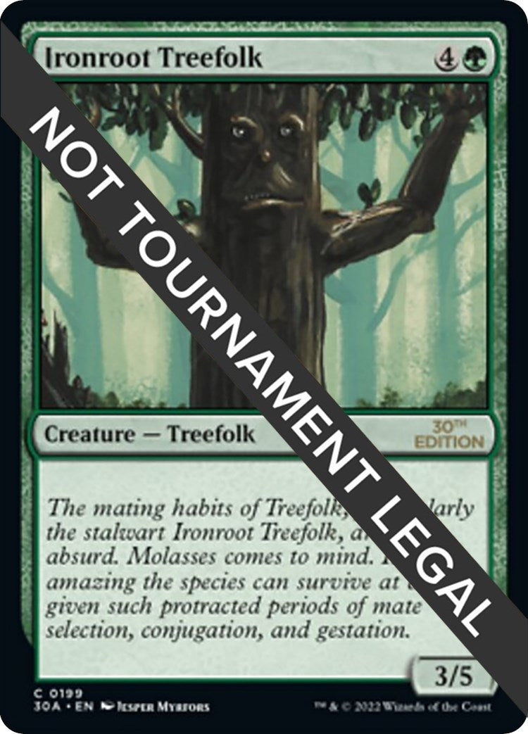 Ironroot Treefolk (199) [30A] - MTG Single