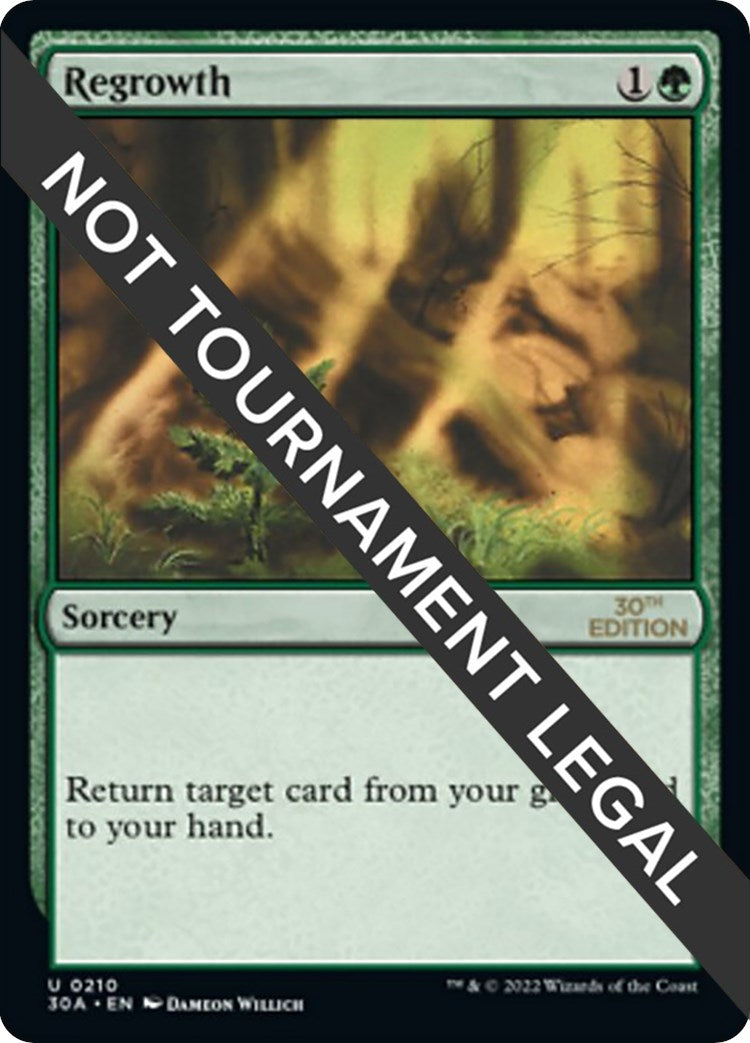Regrowth (210) [30A] - MTG Single