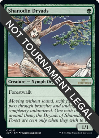 Shanodin Dryads (212) [30A] - MTG Single