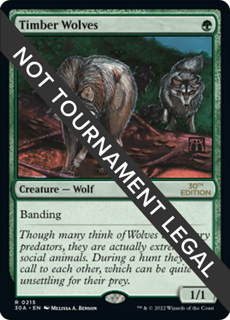 Timber Wolves (215) [30A] - MTG Single