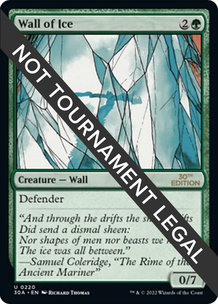 Wall of Ice (220) [30A] - MTG Single
